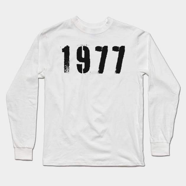 1977 Long Sleeve T-Shirt by n23tees